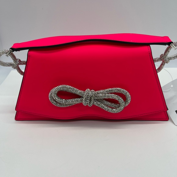 MACH & MACH Samantha Double Bow Top Handle Bag - Picture 7 of 16
